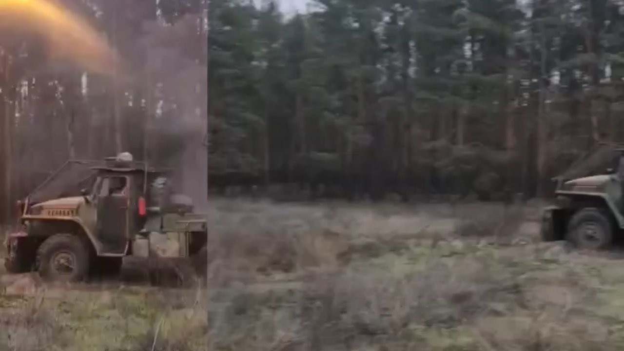Стоп-кадр видеоматериала бригады Терек, выпуск 06